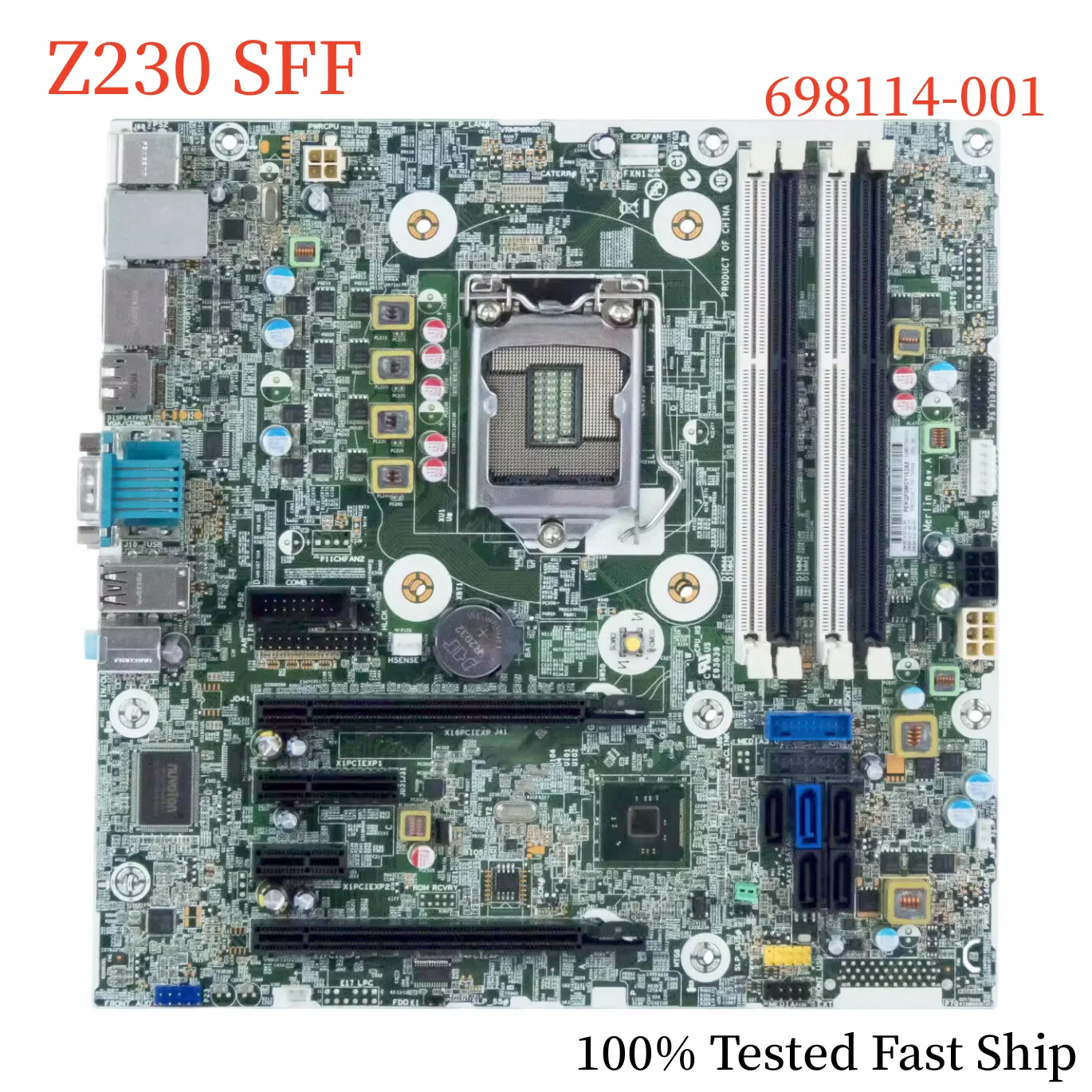 

698114-001 For HP Z230 SFF Workstation Motherboard 697895-001 698114-501 698114-601 LGA1150 DDR3 Mainboard 100% Tested Fast Ship