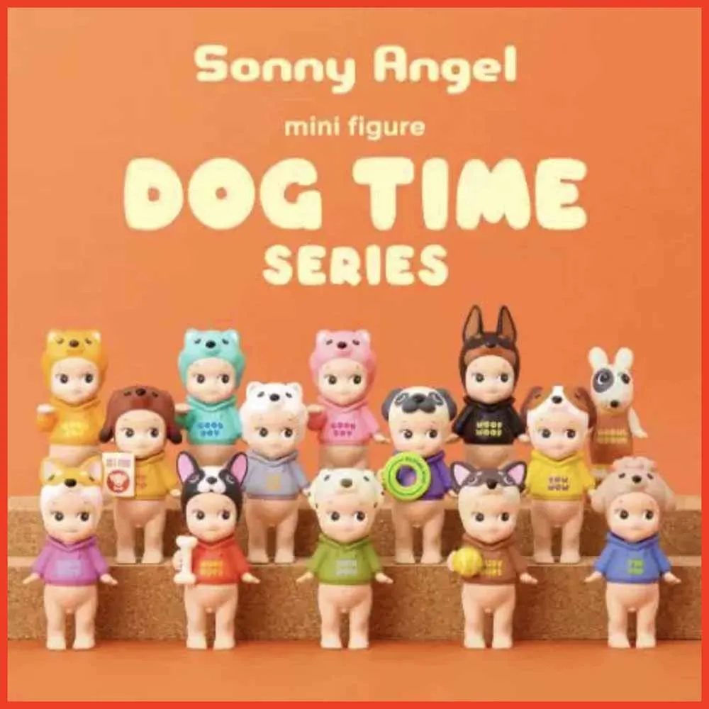 

Sonny Angel Dog Time Series Blind Box Hippers Doll Mystery Box Action Figure Decorative Car Ornaments Cute Christmas Toys Gifts