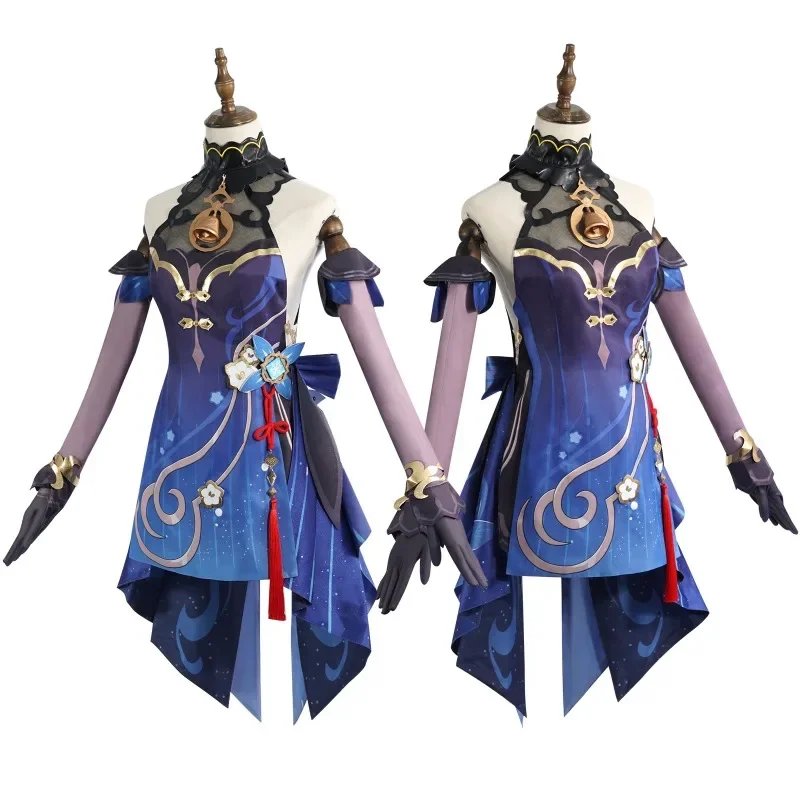 2025 Ganyu New Outfit Cosplay Costume Genshin Impact Cosplay Twilight Blossom Gan Yu Full Set Cosplay Outfit Uniform