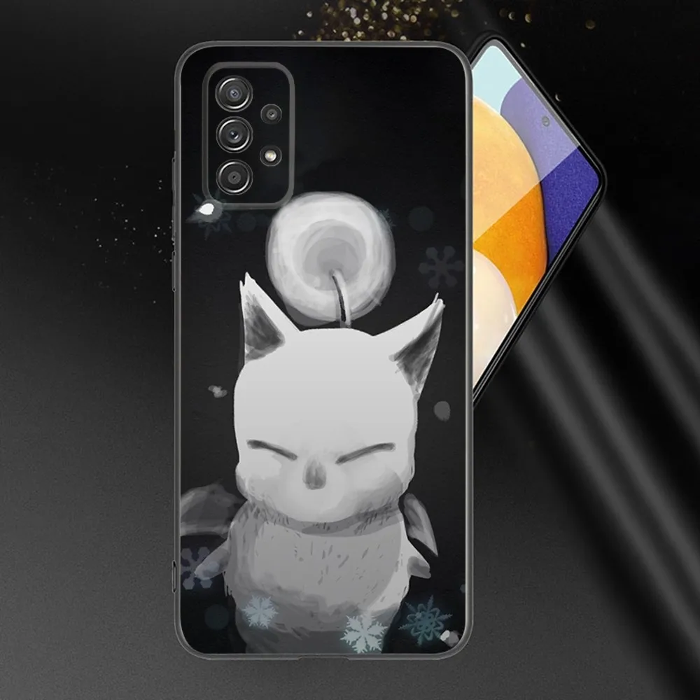 Moogles F-Final F-Fantasy Phone Case For Samsung Galaxy A13,A21s,A22,A31,A32,A52,A53,A71,A80,A91 Soft Black Phone Cover