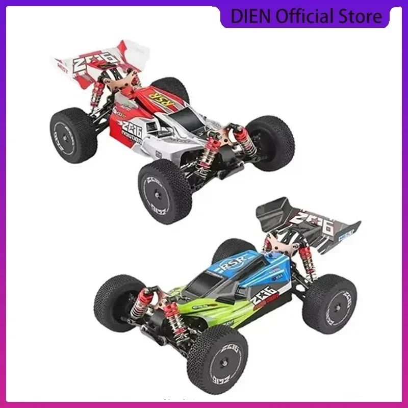 WLtoys 144010 144001 75KM/H 2.4G RC Car Brushless 4WD Electric High Speed Off-Road Remote Control Drift Toys for Children Racing