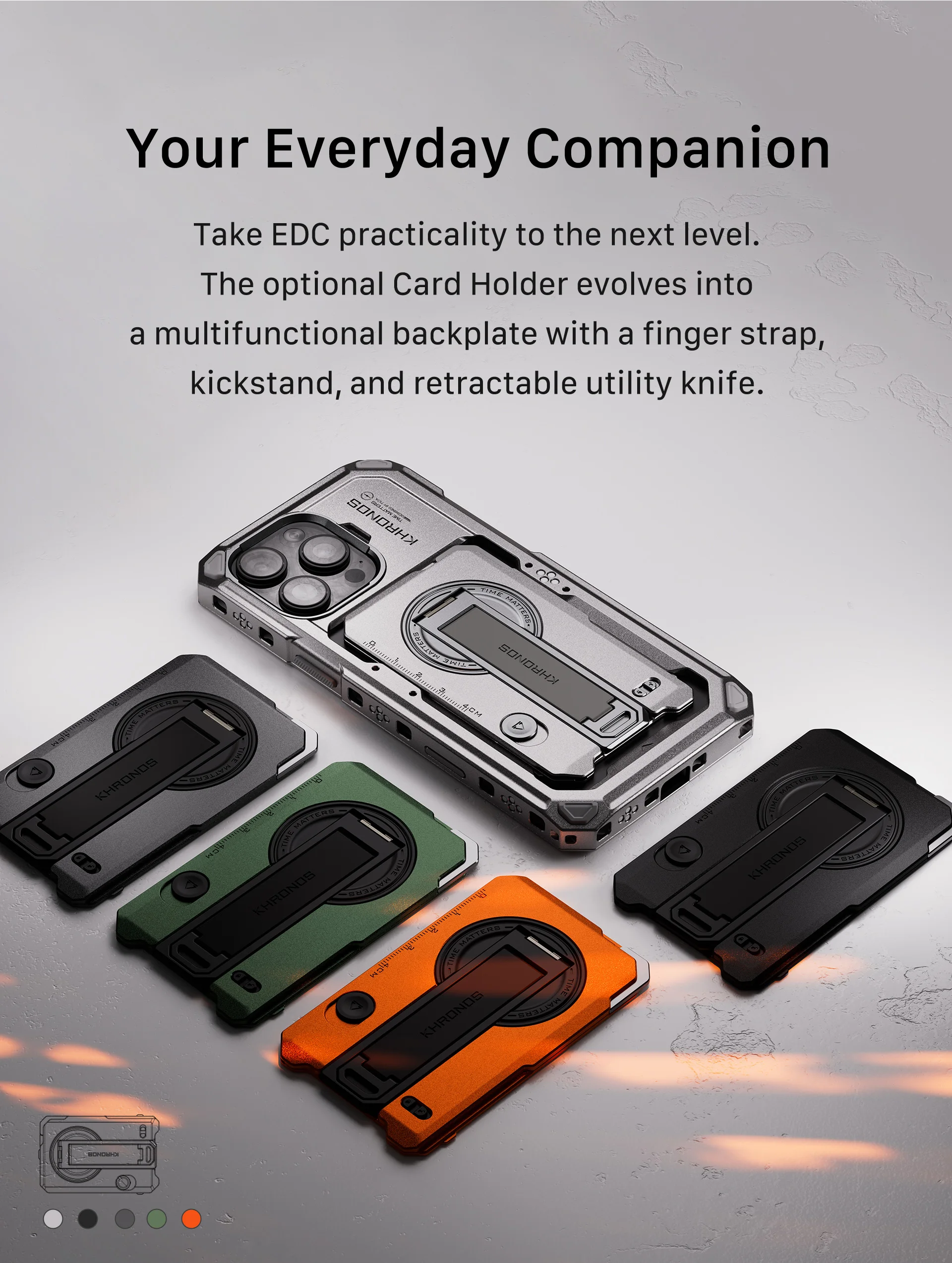 TILTA Khronos Cage Kit für iPhone 16 Pro/Pro Max mit Magnetkartenhalterung – Detail 15