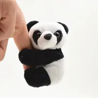 9cm Panda Plush Doll Toy Soft Animal Panda Clip Black White Hugging Curtain Clip Doll