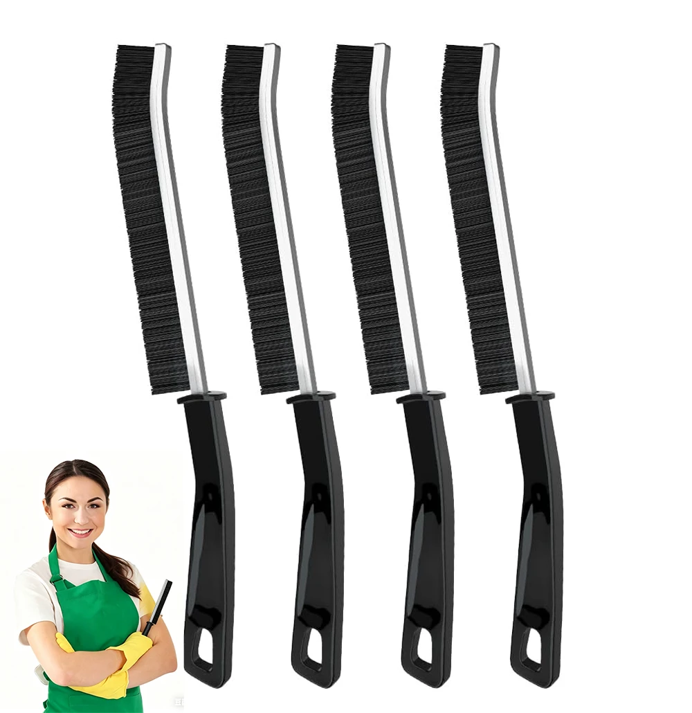 Crevice Cleaning Brush, Bathroom Gap Cleaning Brush, Hard Bristle Brush for Cleaning, Multifunctional Gap Brush, for Blind