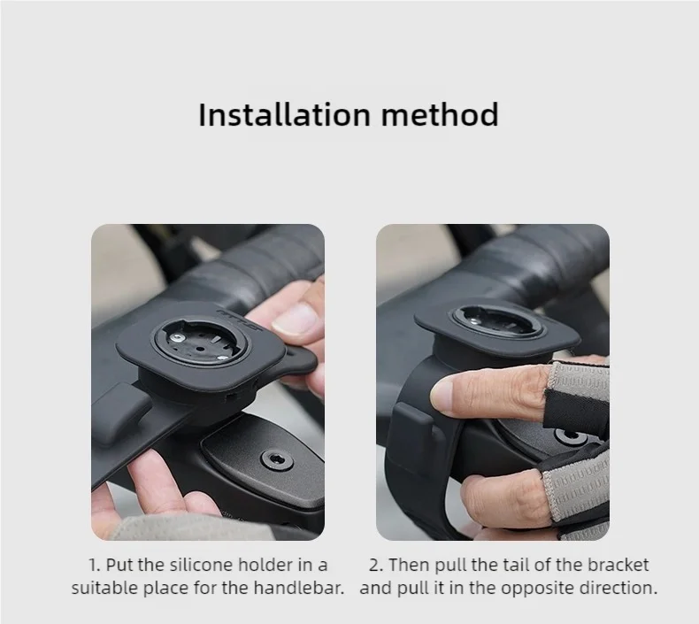 GUB 630 Silikon Fahrrad Computer Halterung Code Meter Halter Rennrad MTB Verlängerung Halterung Für Garmin Bryton WAHOO XOSS – Detail 11
