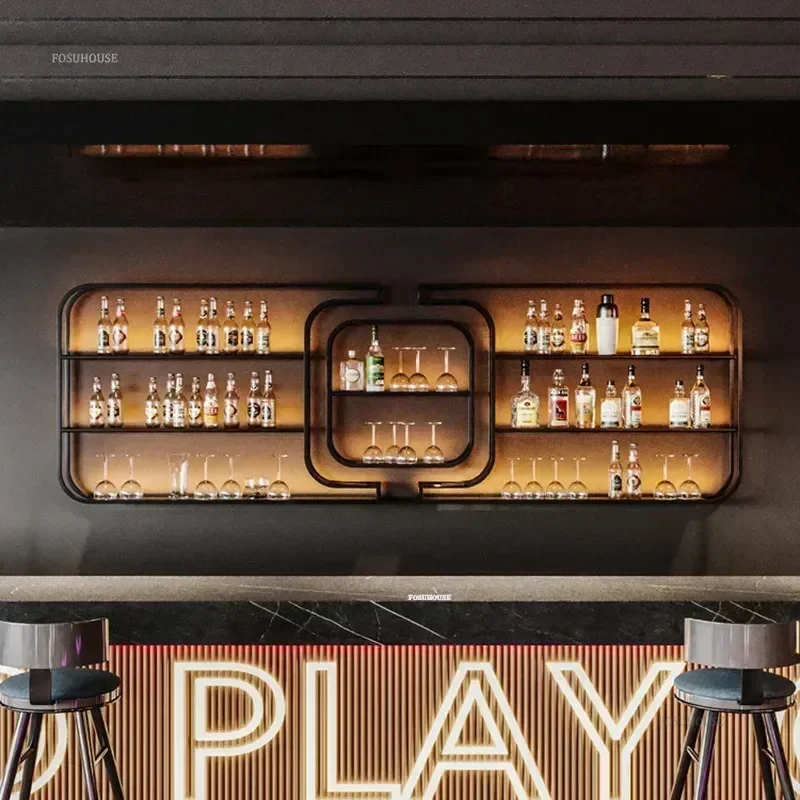 الشريحة عرض خزانة زجاجية النبيذ زجاجة حامل النبيذ الثلاجات شريط المنزل وحدة الزاوية القهوة بار الأثاث شريط صغير Vitrines #2