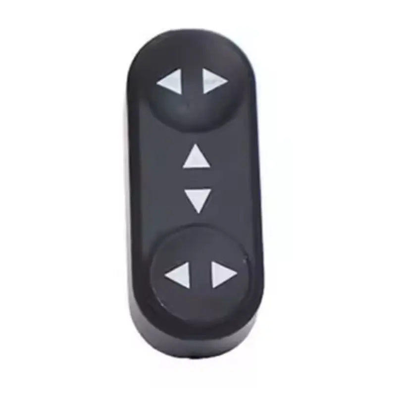 Seat backrest adjustment button, right headlight washer cover gasket