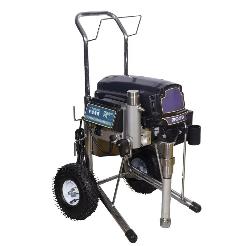 

Профессиональный мощный электрический безвоздушный распылитель, бесщеточный двигатель, 220 В, высоковольтный распылитель латексной краски, инженерное покрытие