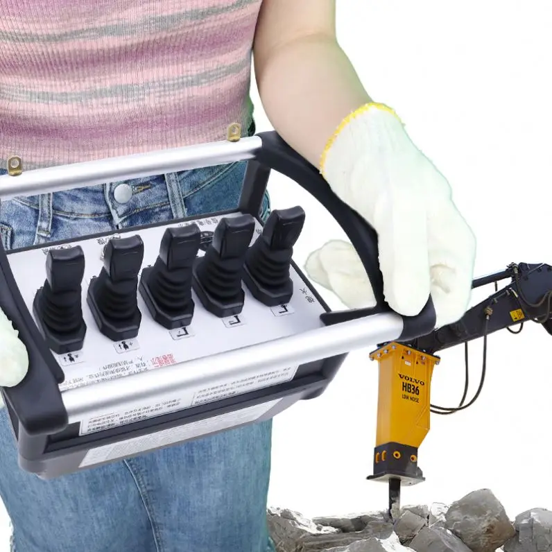 حار بيع شاحنة رافعة تحكم 7 عصا التحكم 8 عصا التحكم مخلب تحكم عن بعد رافعة عدة 12 فولت 24 فولت #2