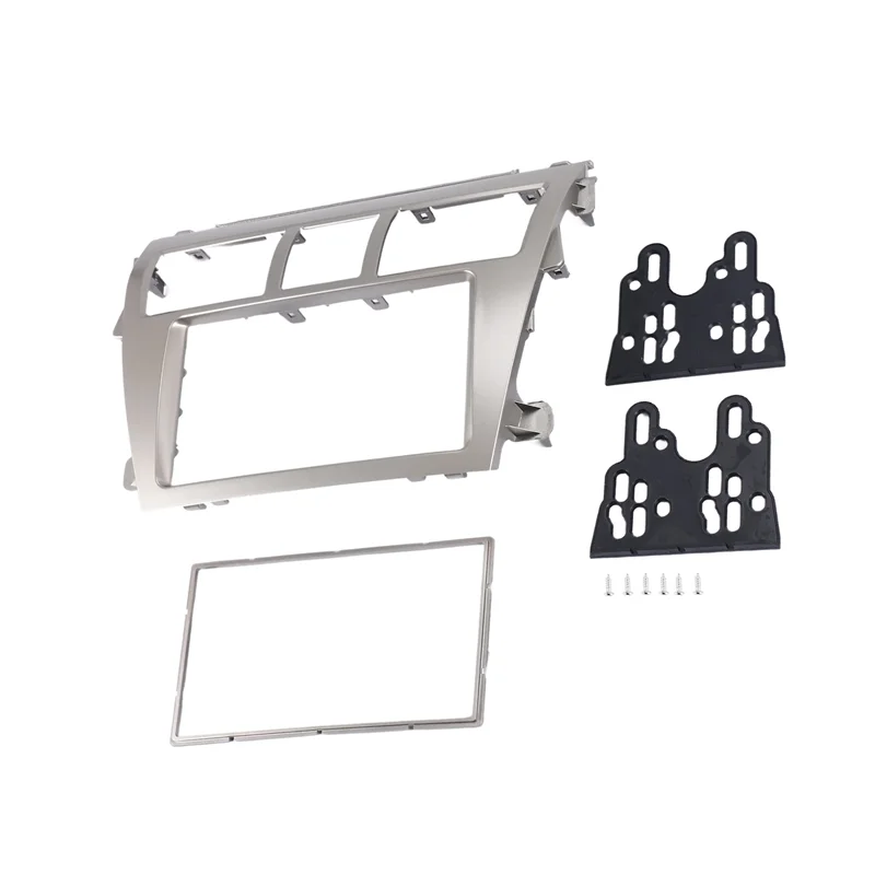 

M93K-2 DIN автомобильный стерео радио DVD-плеер рамка лицевая панель отделка для Toyota Vios 2007-2012, Belta 2005-2008, Yaris Sedan 2006+