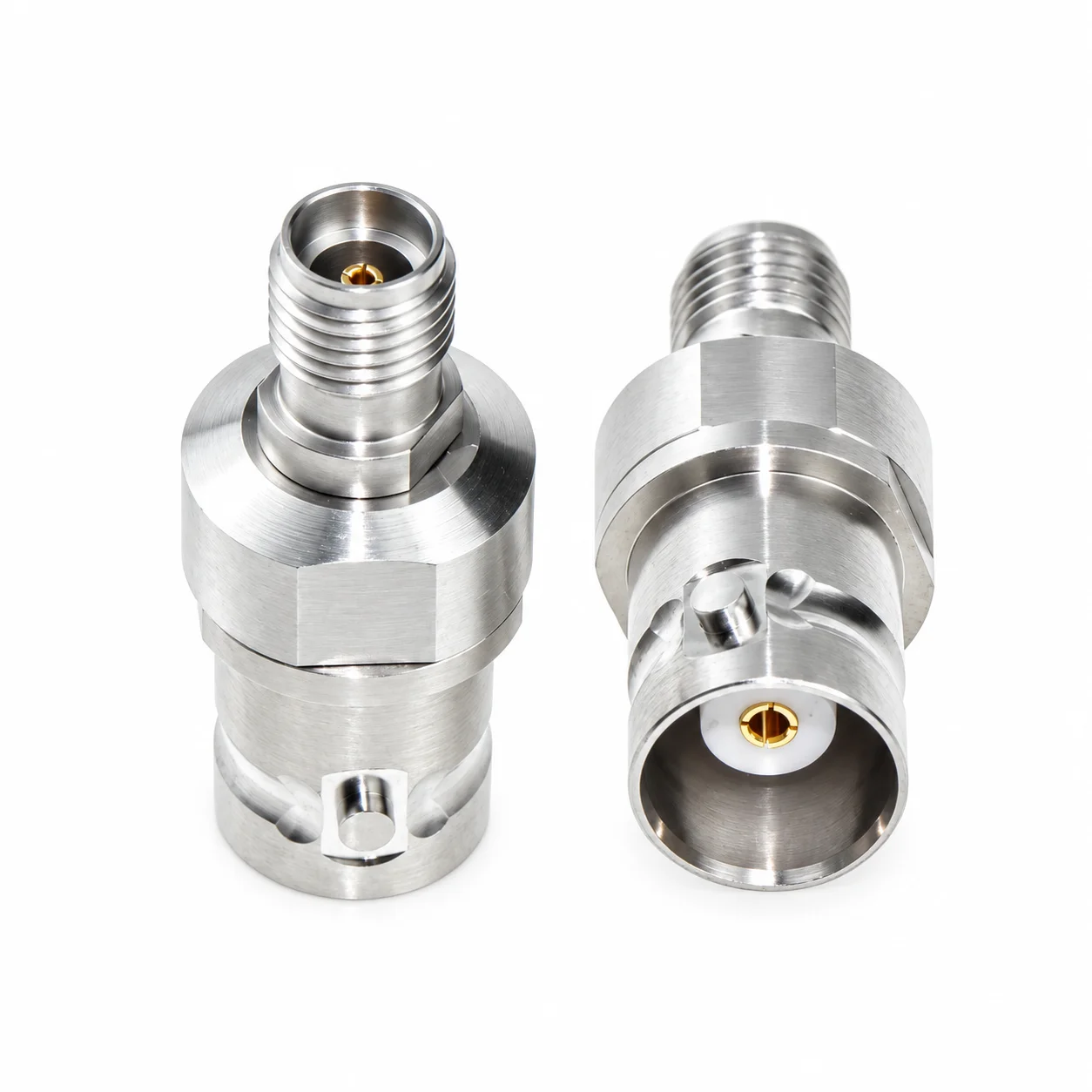 1pcs Millimeter wave adapter BNC/3.5-KK BNC female to 3.5MM female BNC high-frequency test head DC-18G