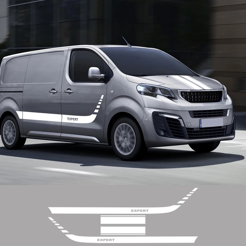 MXSPIRIT Bandes Autocollantes Covering pour Peugeot Expert Traveller Taille M 2016 MXSPIRIT Bandes Autocollantes Covering pour Peugeot Expert Traveller Taille M 2016