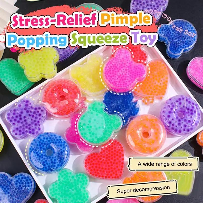 Casuale Un Nuovo Amore Brufolo Popping Pizzico Agitarsi Giocattolo Alleviare Lo Stress Giocattolo Brufolo Sensoriale Spremere Giocattoli Creativo Anti-pressione Regalo