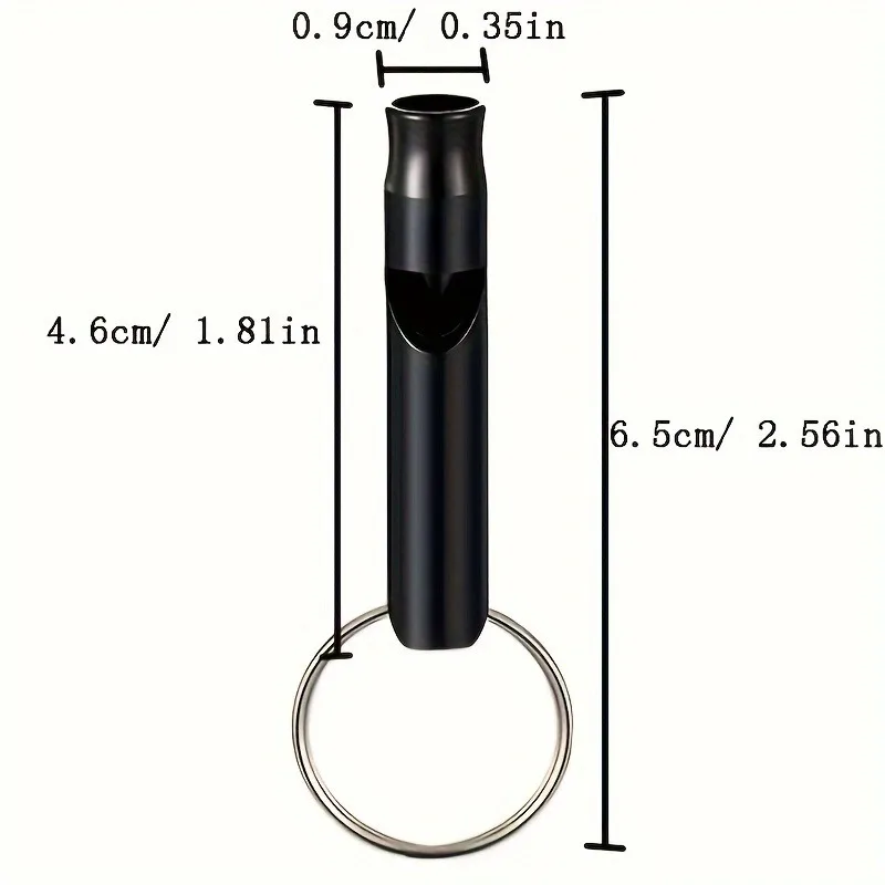 100 قطعة صافرة الطوارئ الألومنيوم للتخييم التنزه السفر بقاء والعتاد المدربين الرياضيين وصفارة تدريب الكلاب #3