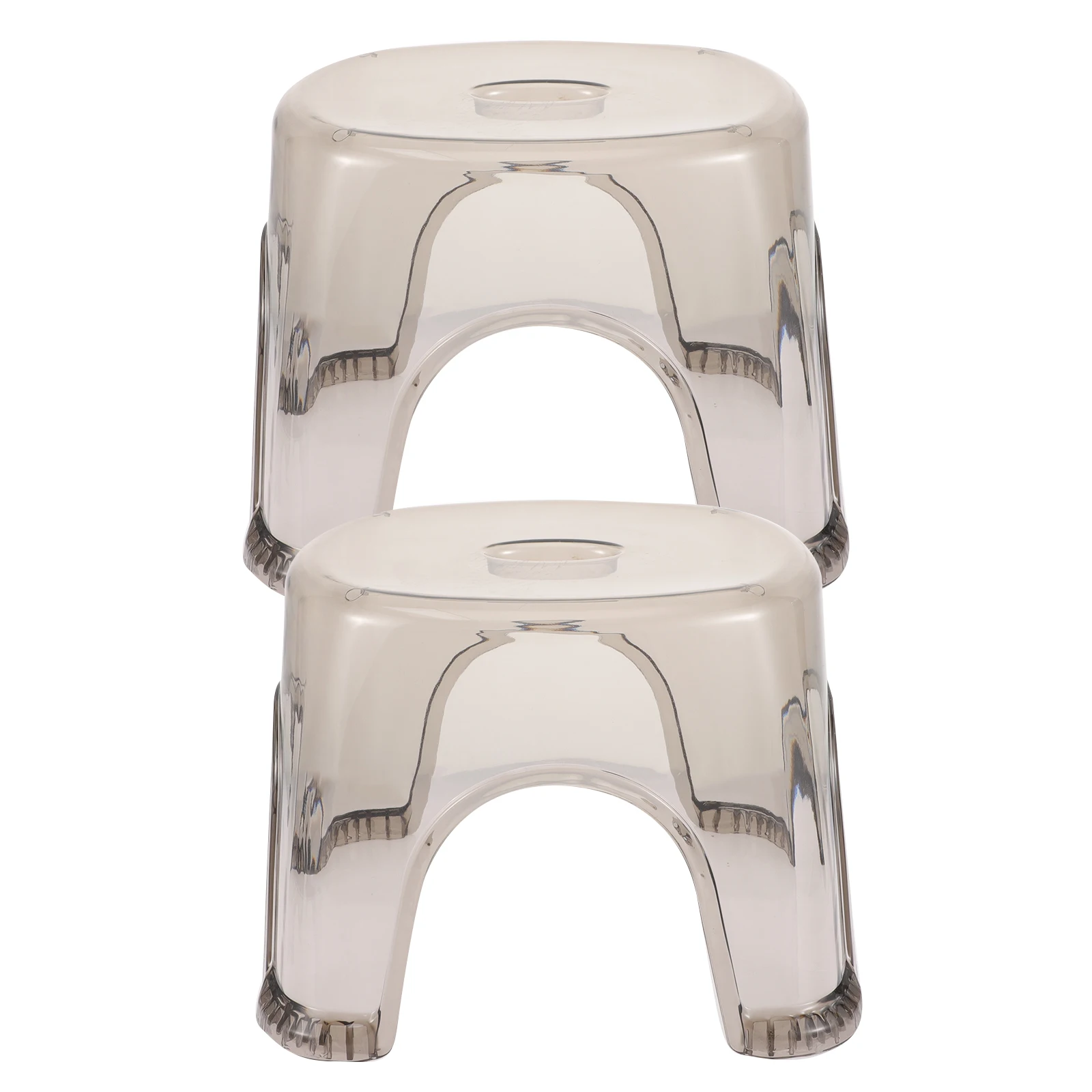 

2pcs Plastic Step Stool Kids Anti-Slip Low Height Lightweight Sturdy For Bathroom Shower Bedroom Entryway Outdoor Use