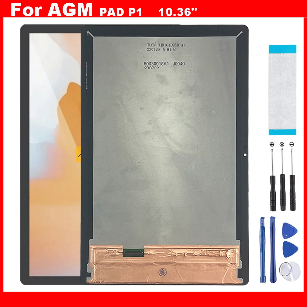 

AAA для AGM PAD P1 10,36-дюймовый ЖК-дисплей планшета, дигитайзер сенсорного экрана, стекло в сборе, запасные части