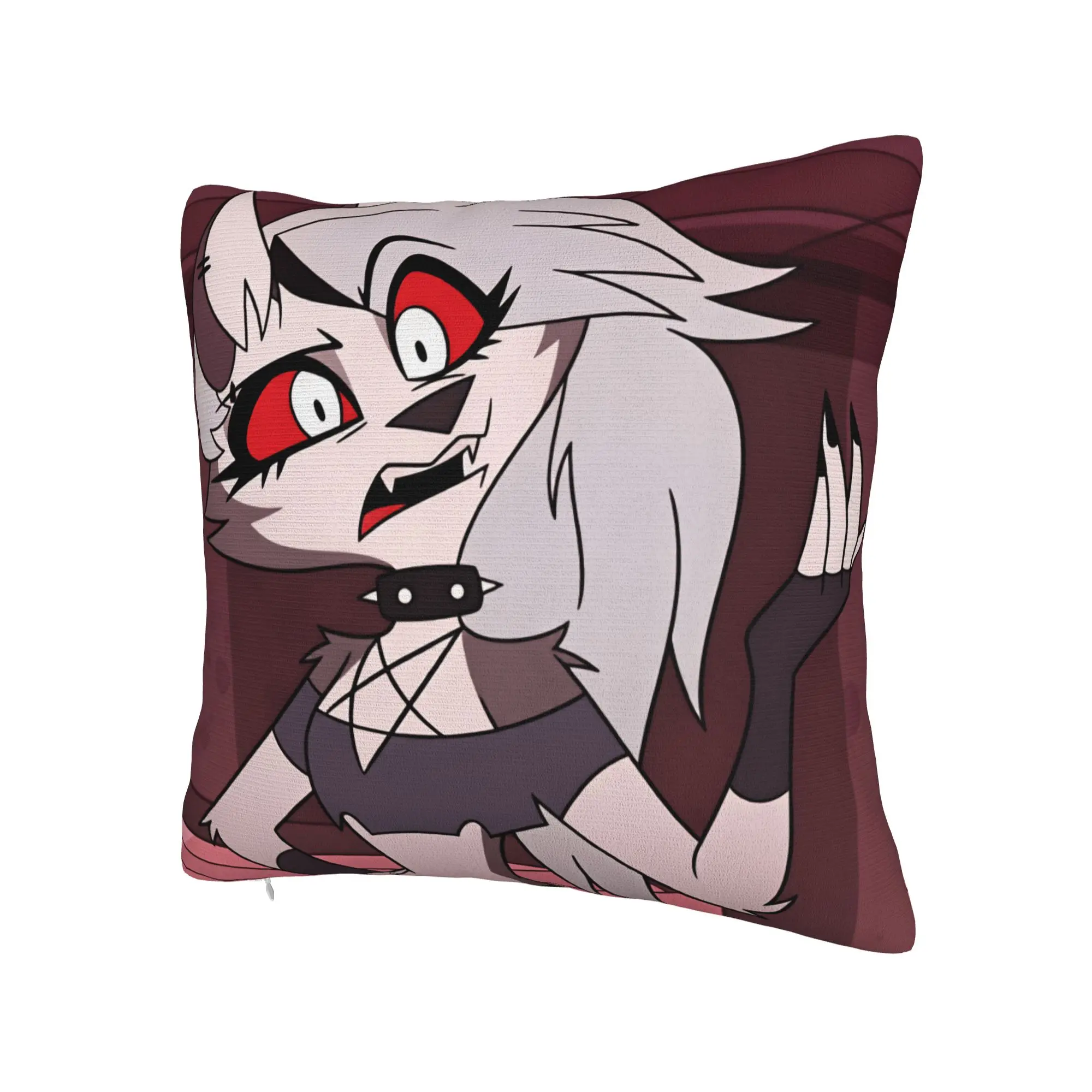 Pillow Cover Helluva Boss Loona  Novelty Pillow Case For Sofa Bedroom Home Decor Pillowcases