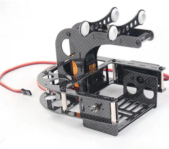 SkyKnight Carbon Fiber Two-Aixs Camera Mount Gimbal Stabilizer SK150 PTZ150 For Gopro HD Sport camera