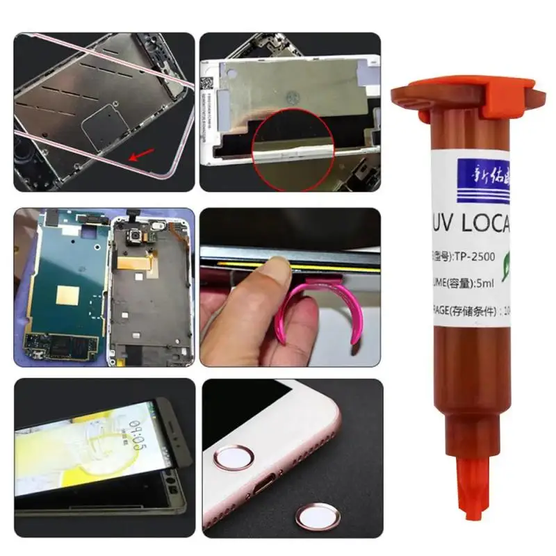 Glue UV Glue Loca Optical Glue TP-2500 Shadowless Water Adhesive For Mobile Phone Touch Screen Repair Tool For