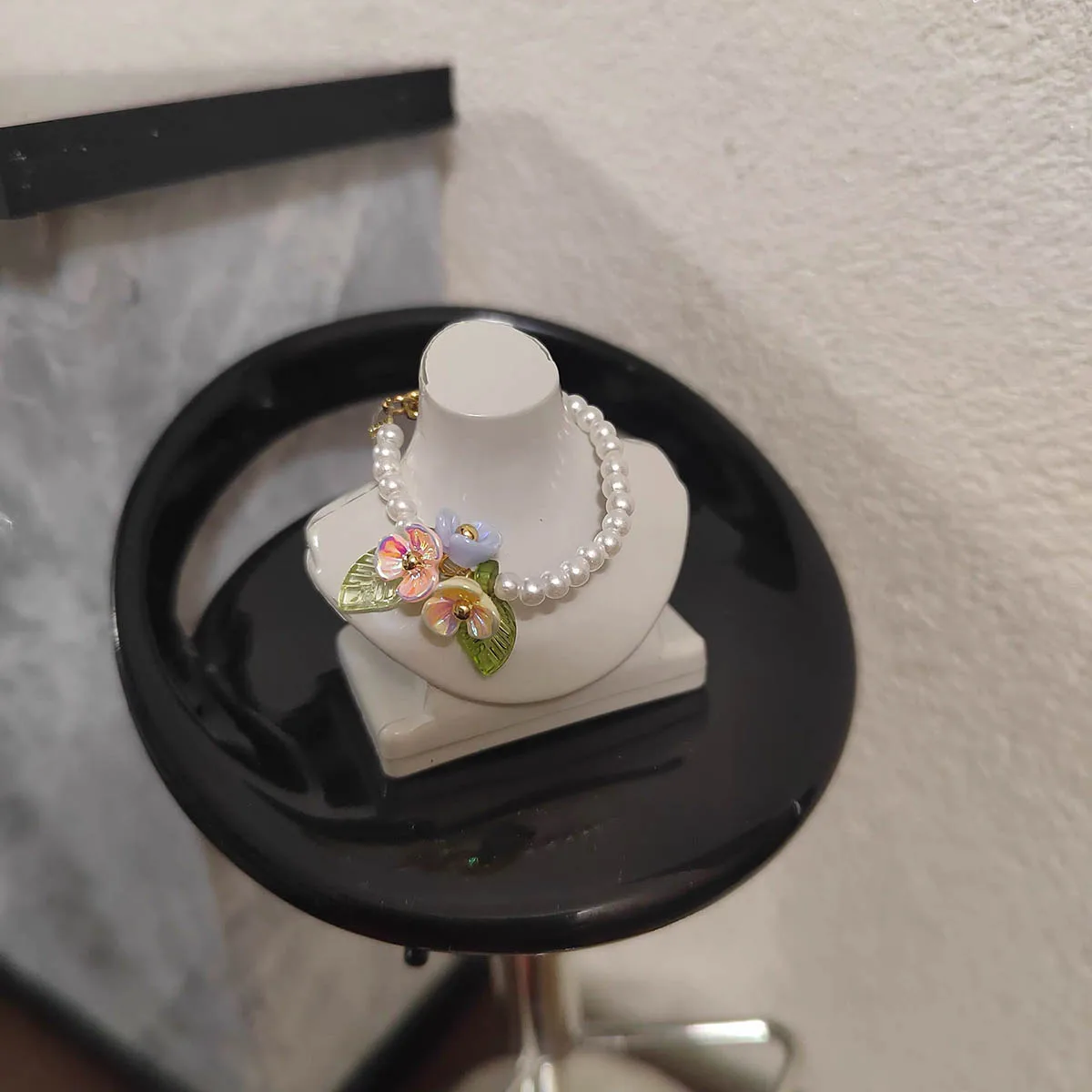 1/6 Supermodel Jewellery Accessories Original Design Small Fresh Bell Orchid Ring+Earrings+Necklace 30cm Princess Doll Dress Up