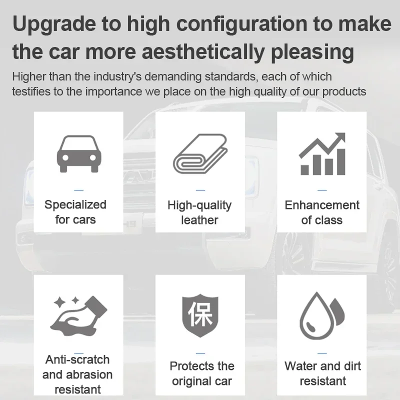 

Для Leapmotor T03 2024 2025 кожаные защитные наклейки на дверь автомобиля, противоударная пленка, коврик для царапин, внутренние автоаксессуары