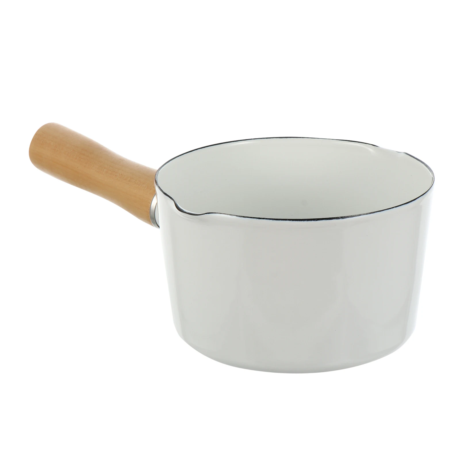 

Stainless Enamel Milk Pot Non-Stick Saucepan Baby Food Cooking Pan Mini Soup Noodle Pot Kitchen Cookware Easy Clean
