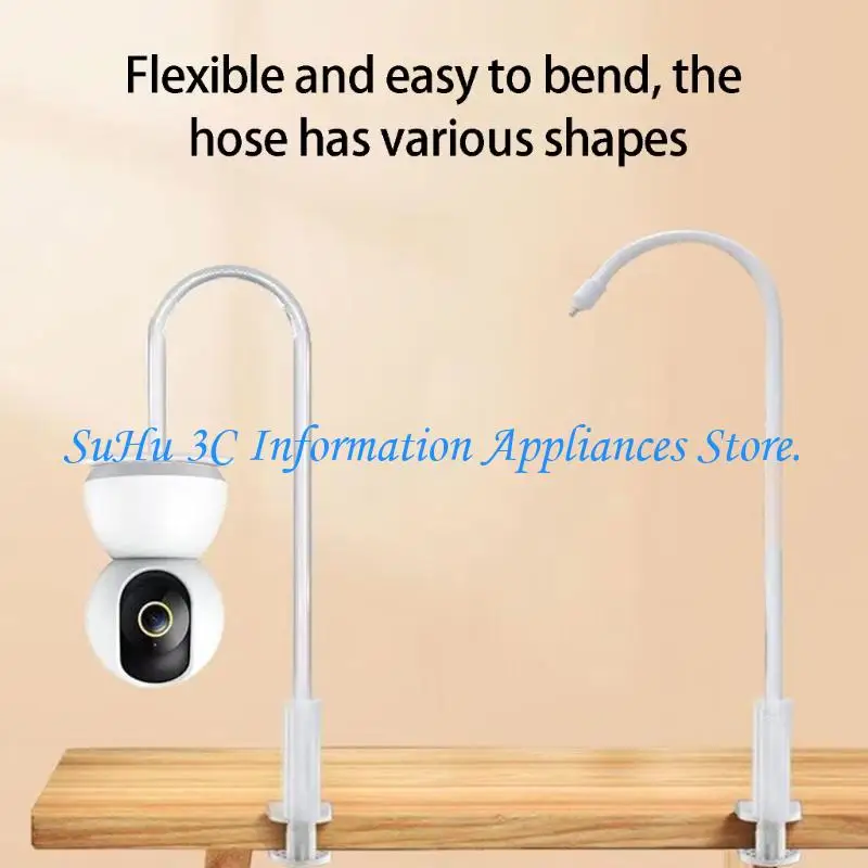 Compact 80cm Adjustable Security Camera Stand Smooth Video Conference Stand for Home Office & Shop Monitoring