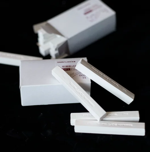 6 Stück weiche Pastellkreide, professionelle weiche Kreidestifte zum Zeichnen, Skizzieren, Schwarz-Weiß-Malerei, Pastelle, Kunstbedarf – Detail 2