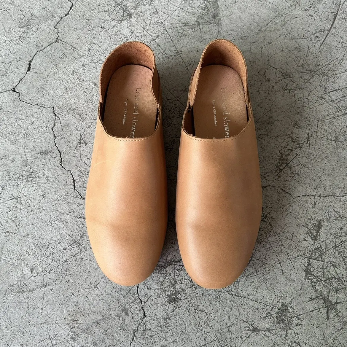 Careaymade-Head layer cowhide pure handmade big size  women flats,retro shallow mouth the ancient Zen comfortable leather shoes