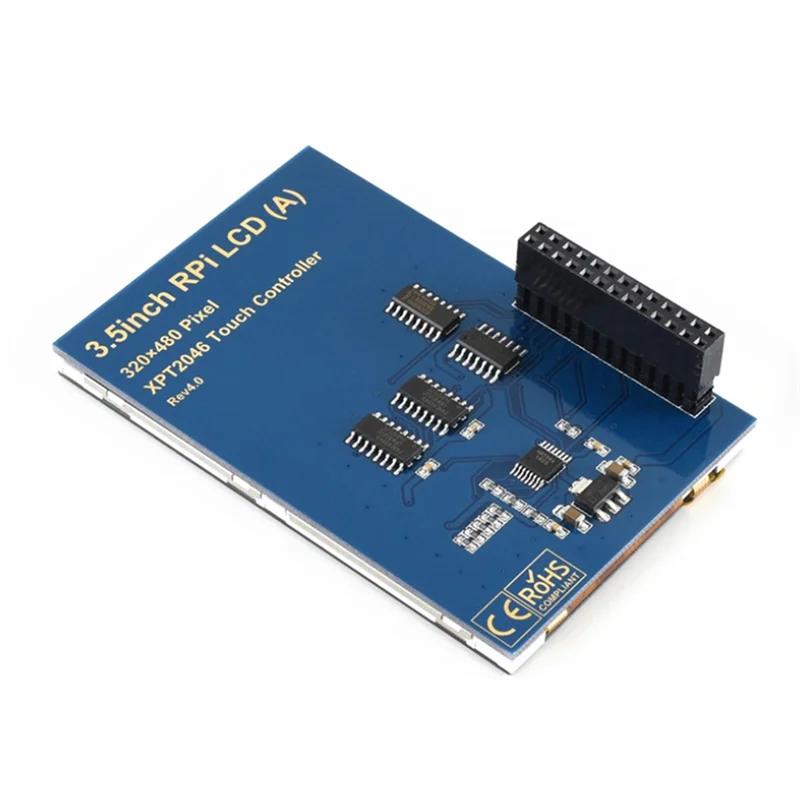 

-FDDT 3,5-дюймовый TFT ЖК-экран 480*320 с сенсорной панелью для платы Raspberry 4B SPI, низкое энергопотребление