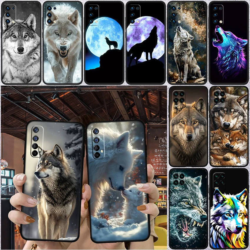 Animal Wolf Phone Case for Motorola Moto Edge 60 60s 70 G86 G56 G54 E14 G04S G45 G54 G64 S30 S50 X30 X40 X50 Ultra Pro Power view 2