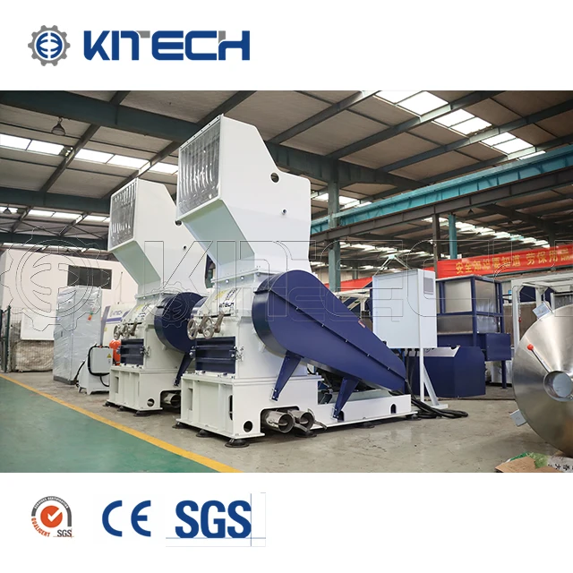 PP PE PVC Waste Plastic Crusher Grinding Machine Plastic Recycling