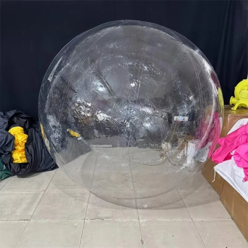 

Hanging decorative inflatable transparent ball, custom inflatable transparent balloon display