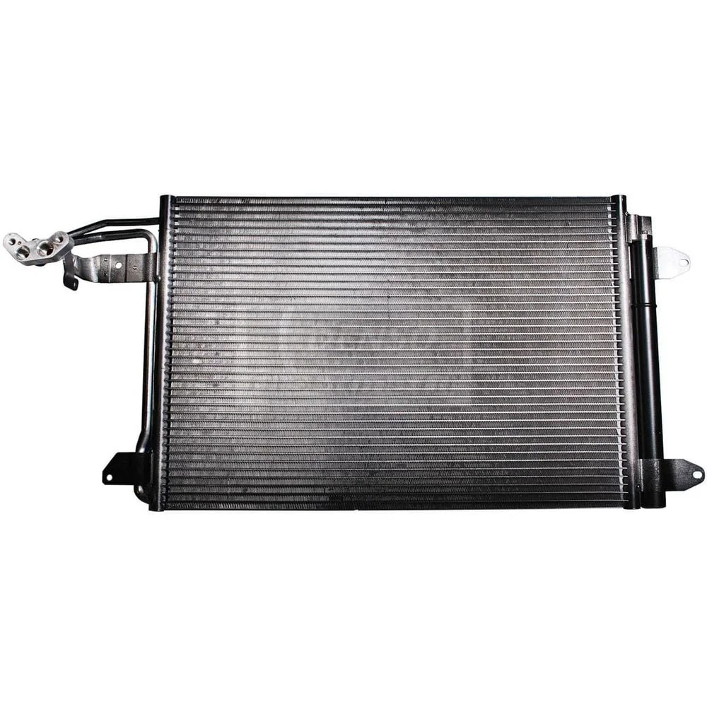 A/C Condenser Multiflow Subcooling Serpentine Style Fits 2006-2007 2009-2014 Volkswagen Jetta Golf GTI EOS Audi A3 TT