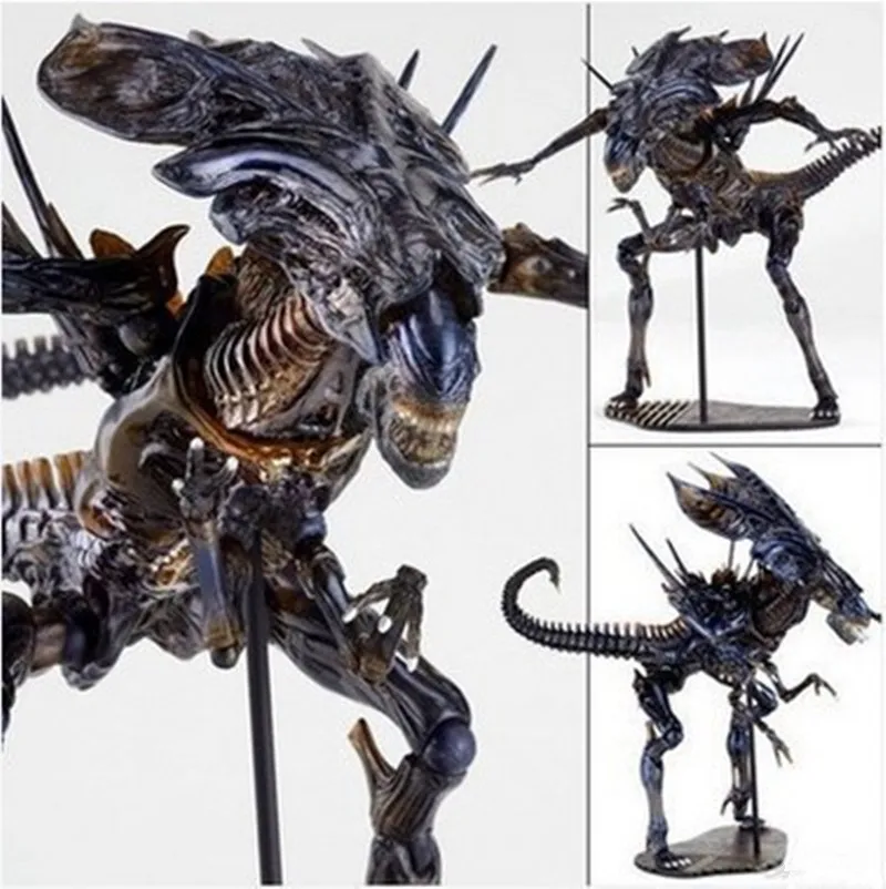 Alien vs. Predator Queen Action Figure Xenomorph Collection Ornaments Movable Model Toys