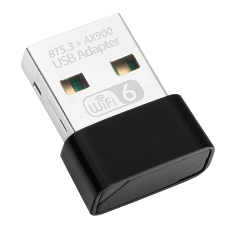 

900 Мбит/с Wi-Fi 6 USB-адаптер Bluetooth 5,3 AX900 USB-ключ Беспроводная сетевая карта Двухдиапазонный 2,4/5G Бесплатный драйвер для ПК