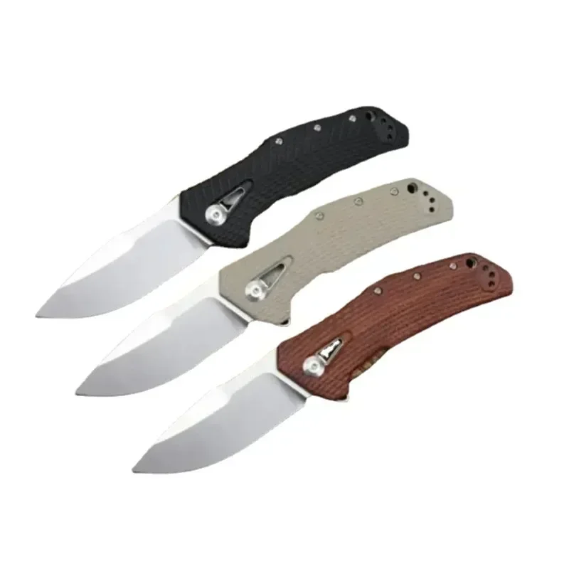 

0308 Pocket Folding knife Ball Bearing Spindle G10 Handle 9Cr18MoV Blade Tactical Hunting Camping Survival EDC Tools Knives