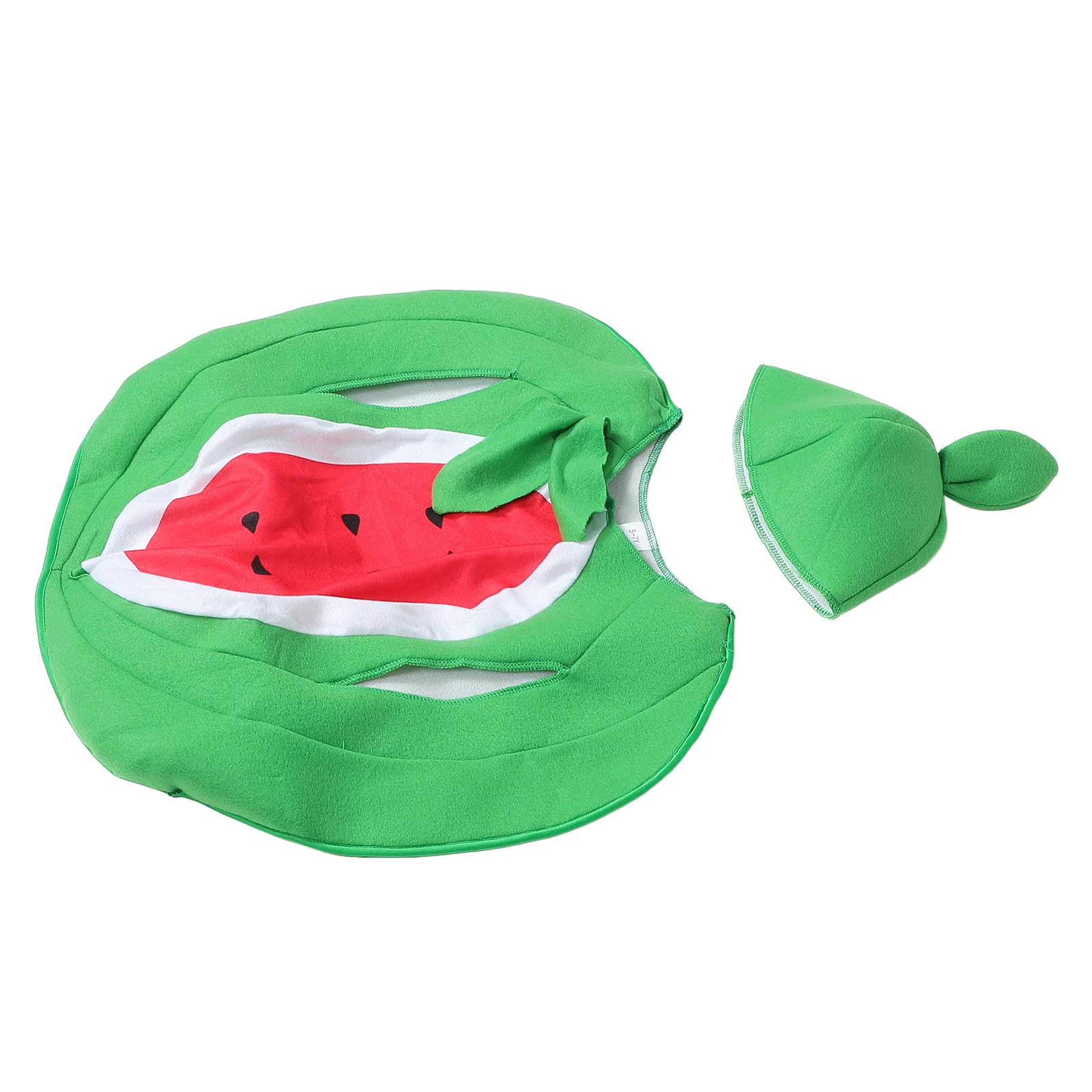 1 set 1 set Kids Watermeloen Cosplay Kostuum Voor Stage Performance Dance Party Rollenspel Fruit Outfit Peuter Dress Up Kleding