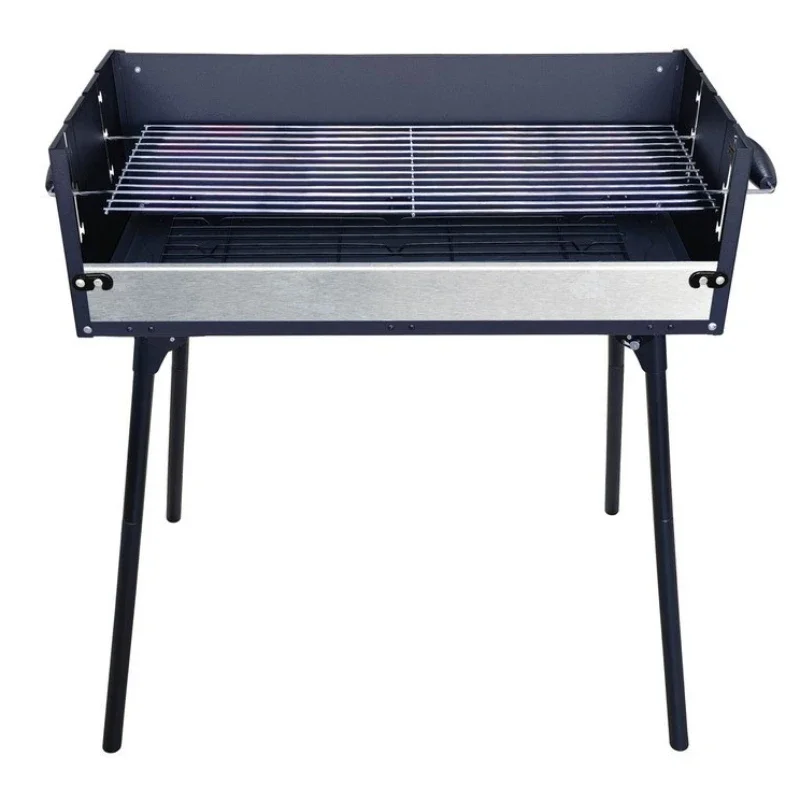 

Folding BBQ Grill Foldable Outdoor Portable Stall BBQ Grill Extra Thick Thickened