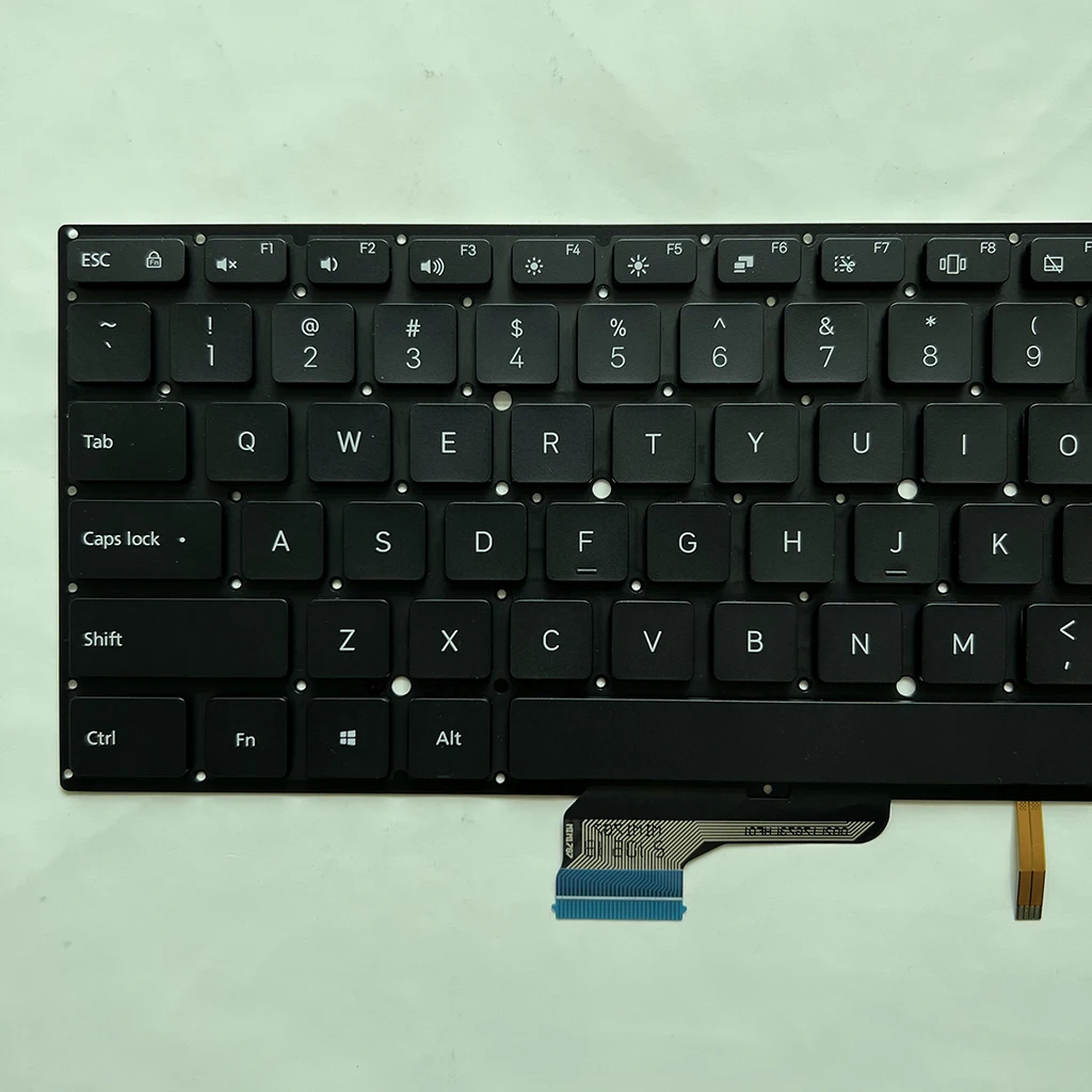 Teclado retroiluminado TM1701 US para Xiaomi Mi Notebook Pro 15.6 pulgadas air mx250 171502 171501-01 TM1707 9Z.NEJBV.101 NSK-Y31BV 181501