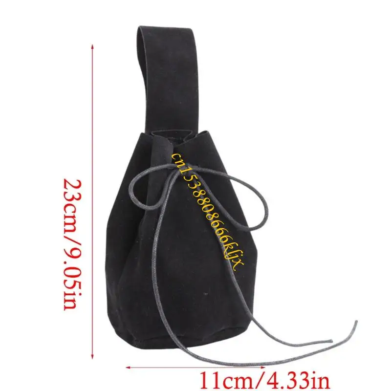 Disfraces renacimiento bolsa cuero medieval Bolsas teléfono celular 066C
