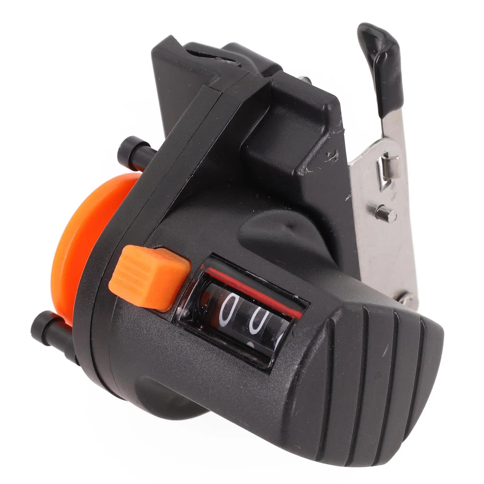 

Fishing Rod Fishing Line Counter Black+Orange Impact-resistant Parts 0-999 Meters 1 Pcs 65g Accessories Brand New