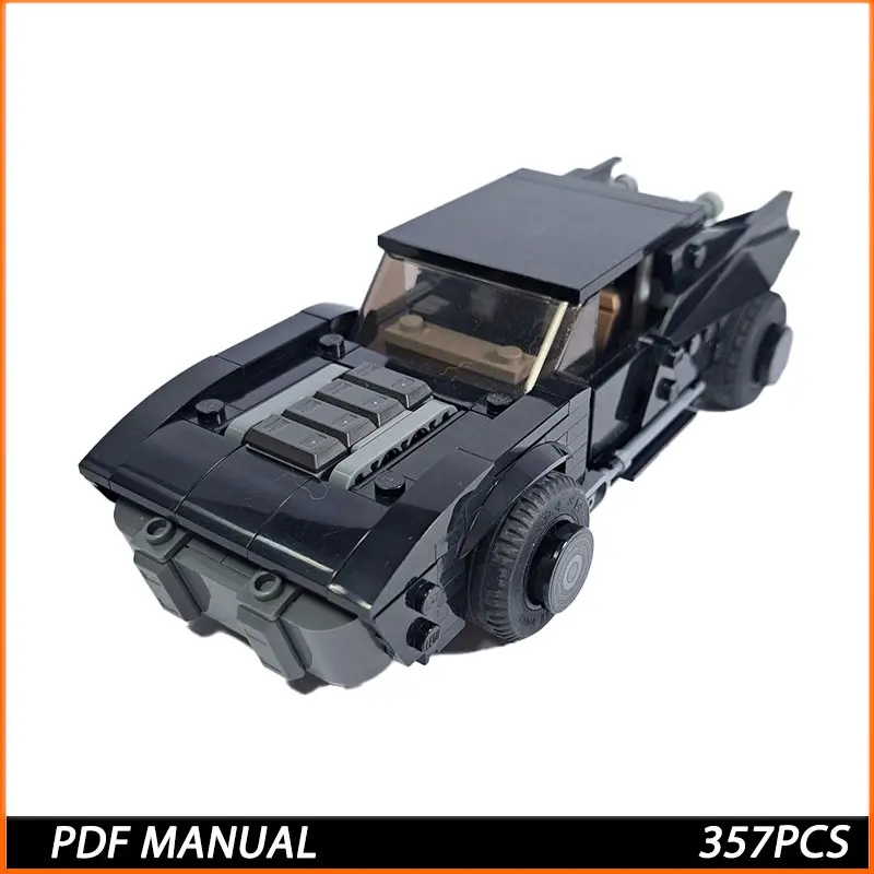 

Конструктор MOC: Суперспортивный автомобиль-боевая машина, развивающая модель для детей, подарок на День рождения, Рождество, Новый год, 357 деталей