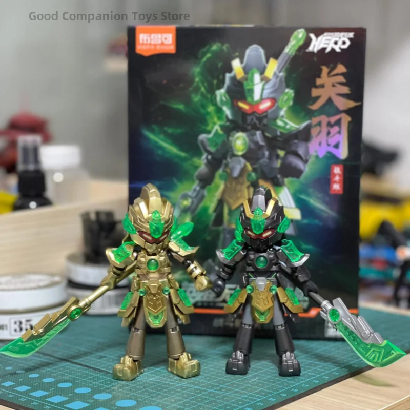 ของแท้ Blokees สามก๊ก Hero Infinity Series Mech ชุดรบ Justice Avenger Splicing ของเล่นเครื่องประดับของขวัญ