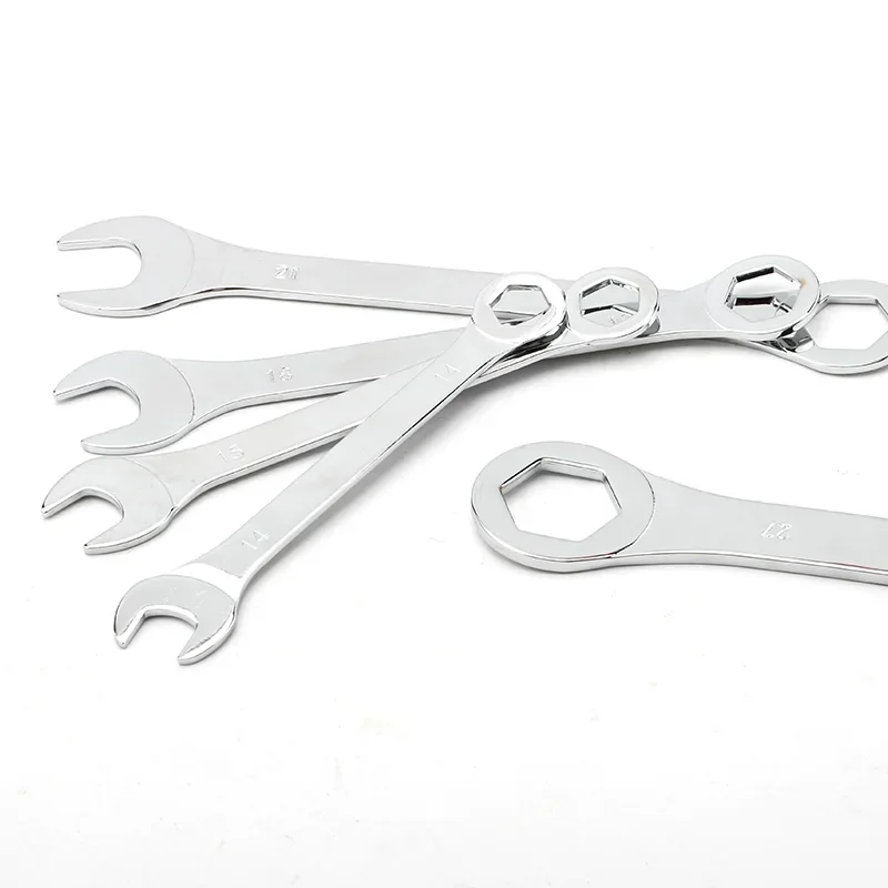 1PC thin combination spanner open-ended and ring  wrench for car repair hand tools mini wrench and household