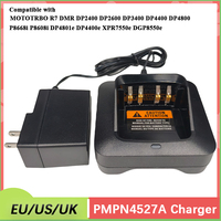 PMPN4527A Desktop Charger Base Compatilbe With Motorola R7 R7A DMR Walkie Talkie PMNN4807 PMNN4808A PMNN4809A PMPN4527 Radio For