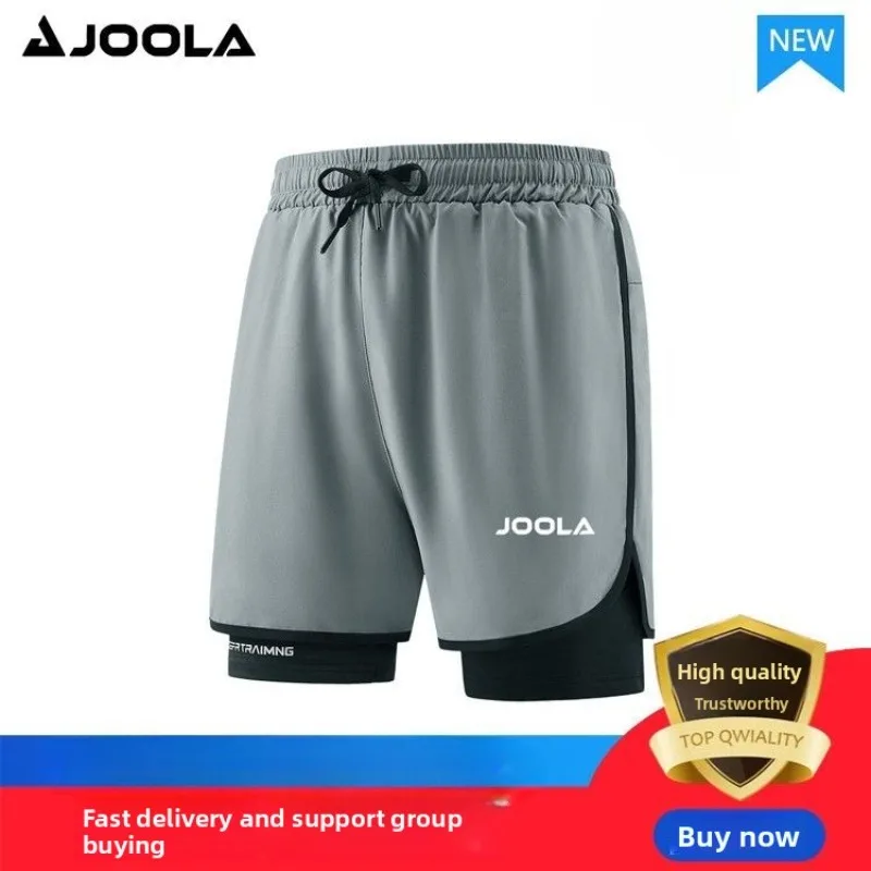 

JOOLA's new table tennis jersey, fake two-piece shorts, men's sports quick drying breathable sports competition uniform