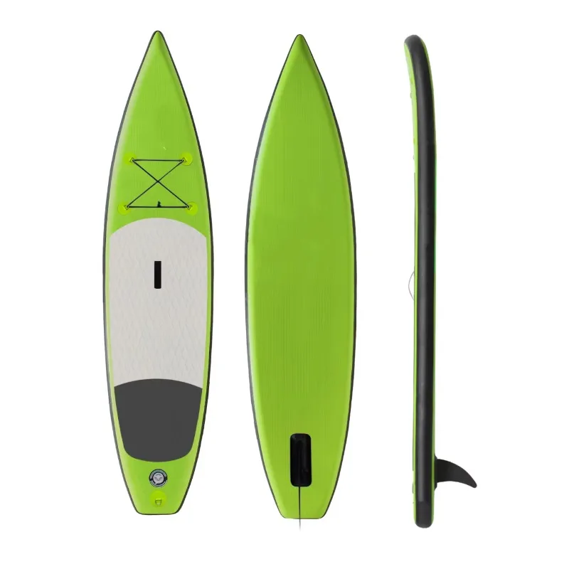 

Inflatable Sup Paddle Board Surfboard With Fins Smooth Gliding for Water Lovers All-Water Compatibility Comfortable