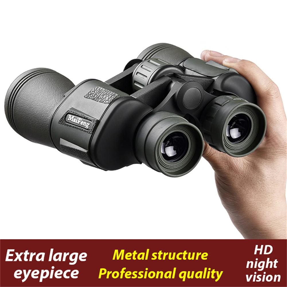 

50000M German 20X50 Zoom HD BAK4-Prism Powerful Binoculars Long Range Professional Telescope For Outdoor Camping Travel