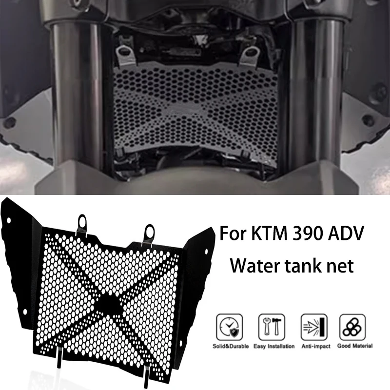 

MTKRACING For KTM 390 ADV 2021-2024 Water tank net radiator protective cover protective net accessories